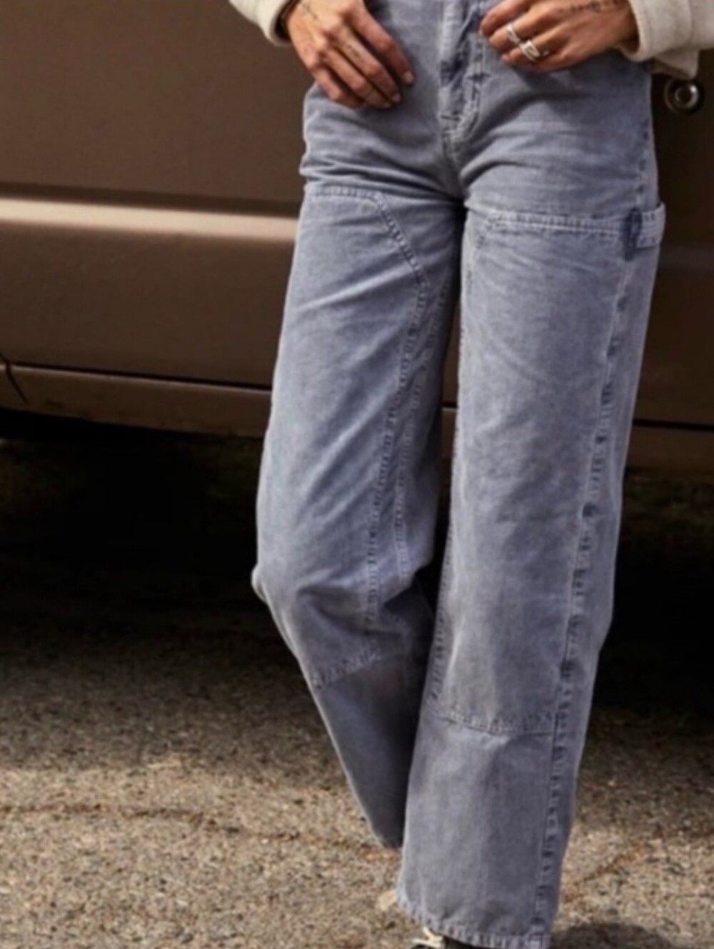 Outerknown Blue Corduroy Pants